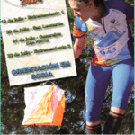 Cartel oficial de la Liga Norte 2024. Fechas de la competición, colaboradores y carreras. Organizado por el Club de Orientación de Navaleno.